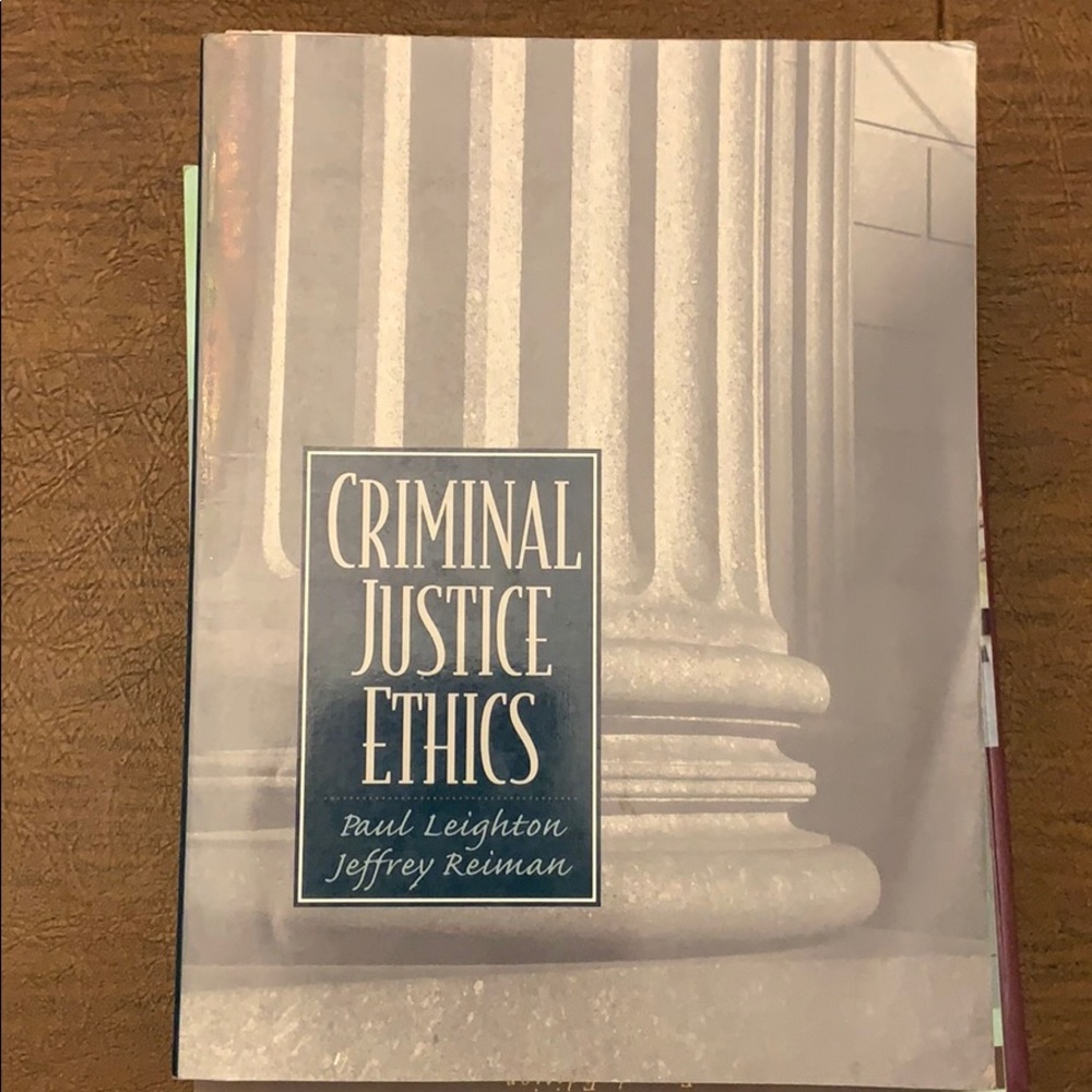 Criminal Justice Ethics